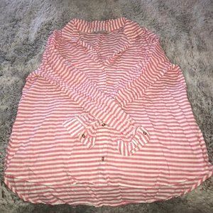 Zara Stripe Button Down
